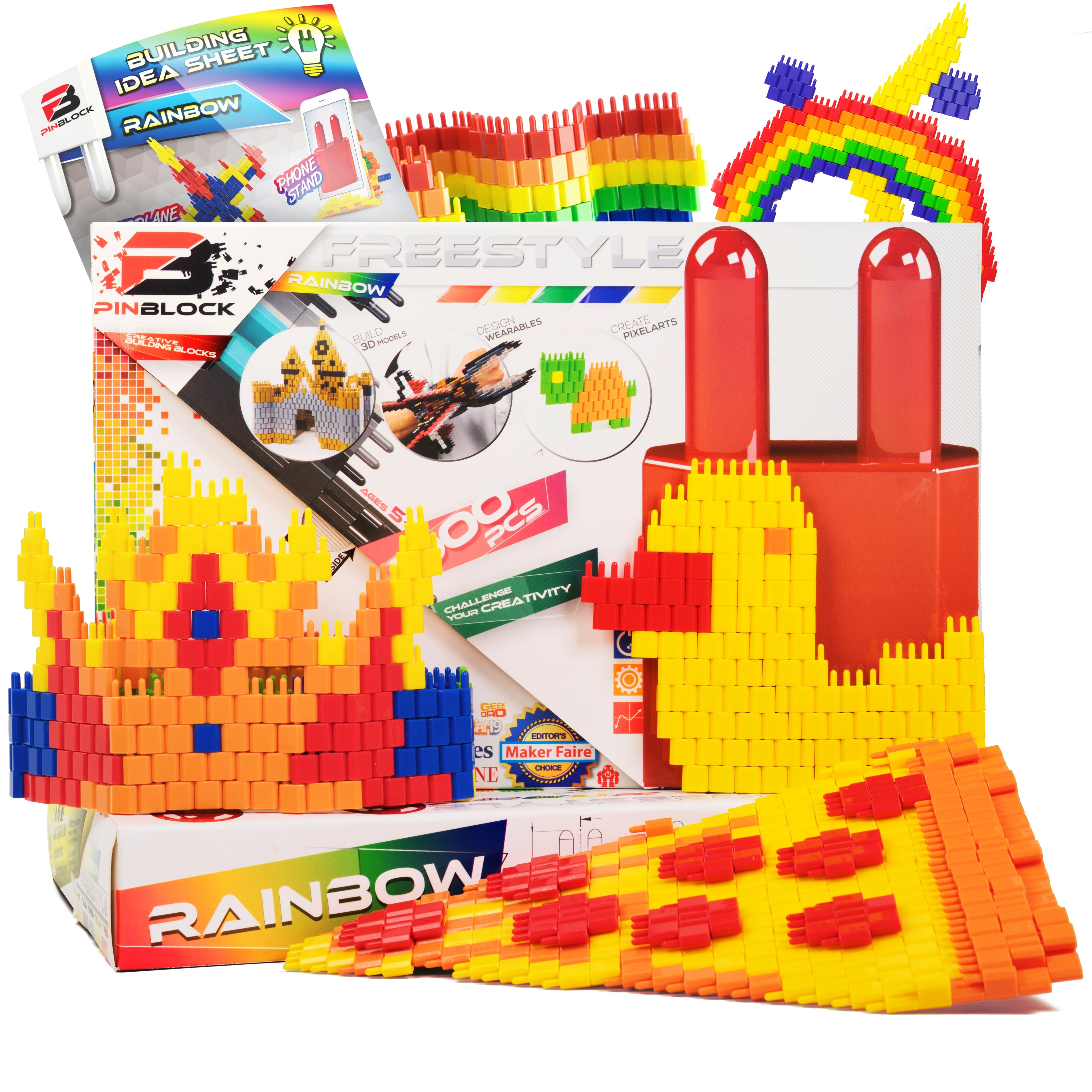 Pinblock Pinblock® Freestyle - Rainbow